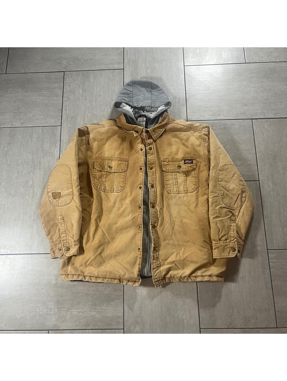 Vintage Dickies Hooded Work Jacket XXL